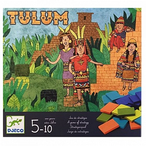 Игра настольная Пирамида, с цветными блоками (Djeco, 08400k)